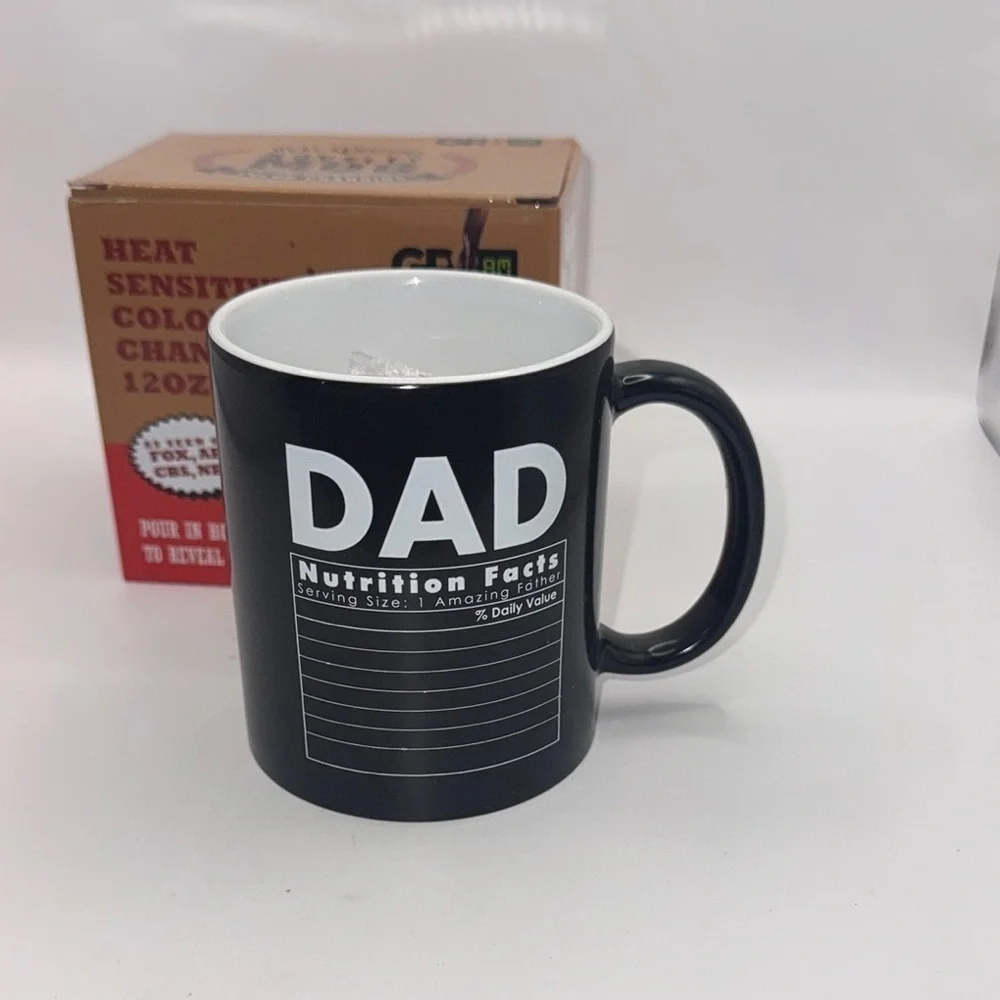 GR8AM Heat Sensitive Color Changing Mug for dad